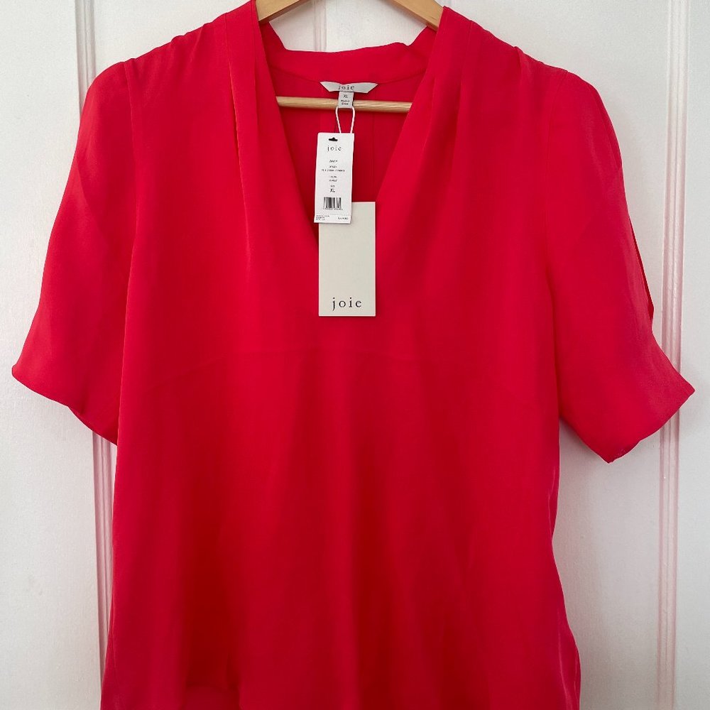 JOIE - ANCE TOP - SILK BLOUSE - NWT (NEW WITH TAG)